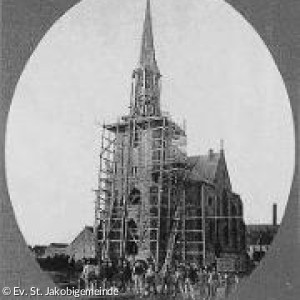Bau der Kirche